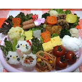 最初に試作した女の子用キャラプレート