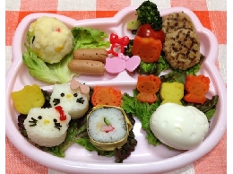 女の子用キャラクターープレート採用作品